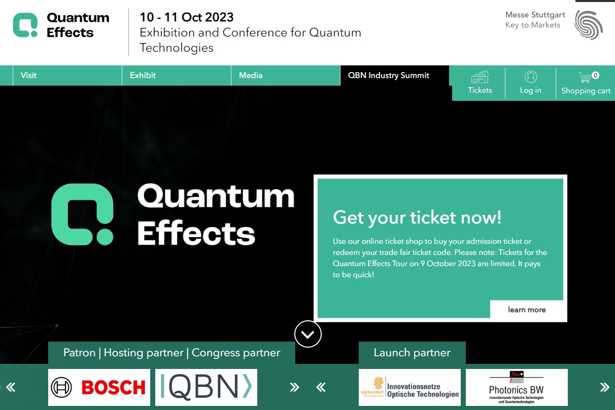 Exhibition and Conference for Quantum Technologies